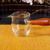 Wooden Handle Kyusu Cha Hai Pitcher with Yunnan Sourcing Logo