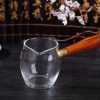 Wooden Handle Kyusu Cha Hai Pitcher with Yunnan Sourcing Logo