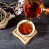 Wooden Handle Kyusu Cha Hai Pitcher with Yunnan Sourcing Logo