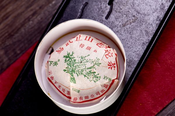2010 Xiaguan XY Yi Wu Big Green Tree Raw Pu-erh Tea Tuo