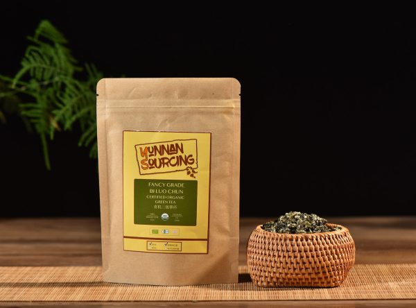 Certified Organic Fancy Grade Bi Luo Chun Yunnan Green Tea