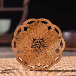 Flower Mandala Coaster for Tea Cups