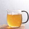 Amber Stardust Glass Cha Hai for Gong Fu Cha