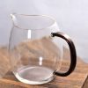 Amber Stardust Glass Cha Hai for Gong Fu Cha