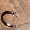Amber Stardust Glass Cha Hai for Gong Fu Cha