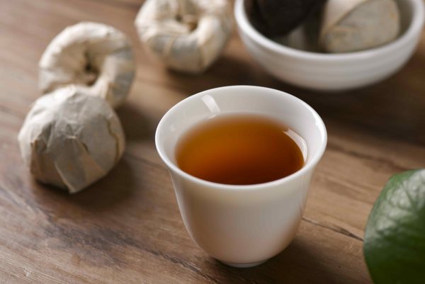 15 Years Aged Golden Melon Ripe Pu-erh Tea Tuo
